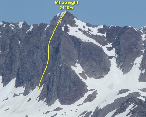 Mt Speight - Northeast Face