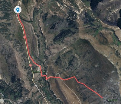 Flock Hill Access