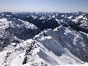 Mt Rolleston (2275m) - Upper Goldney Ridge